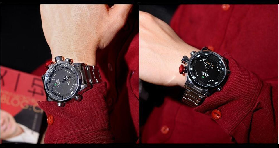 Relogio WEIDE TOP LUXO