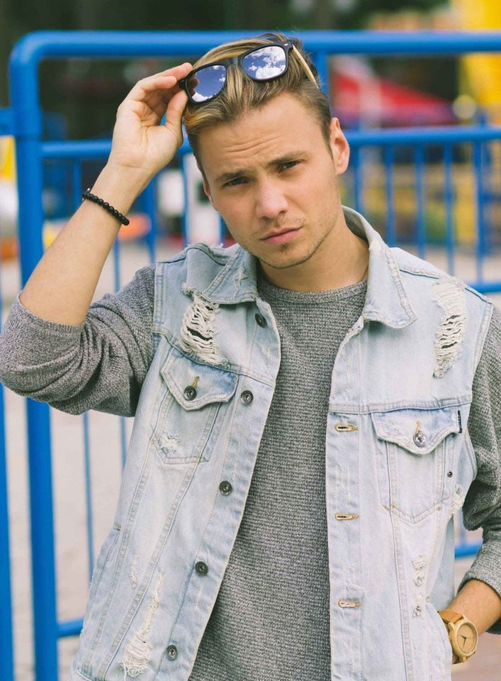 Relógio masculino BOBO BORD + Oculos